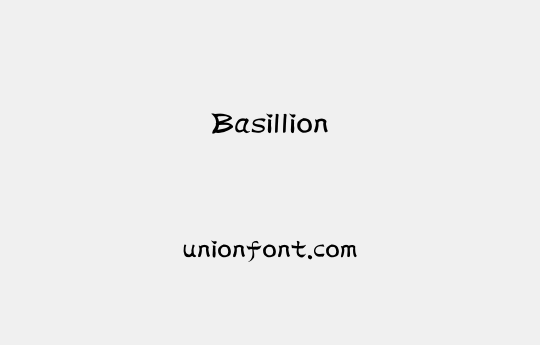 Basillion | 优字网