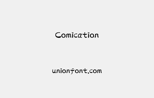 Comication | 优字网